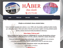Tablet Screenshot of haber.cz