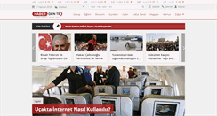 Desktop Screenshot of haber.gen.tr