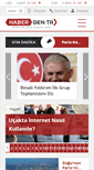Mobile Screenshot of haber.gen.tr