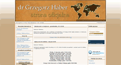 Desktop Screenshot of haber.edu.pl
