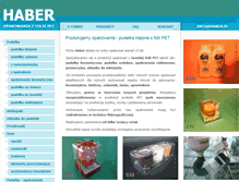 Tablet Screenshot of haber.pl