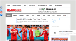 Desktop Screenshot of haber.dk